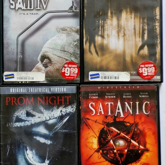 (Lot Of 9) BLOCKBUSTER VIDEO Assorted Horror/Slasher DVD Movies HALLOWEEN II & M - Picture 13 of 15